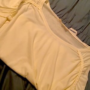 *NEW* OLD NAVY - Cream colored top w braid detail